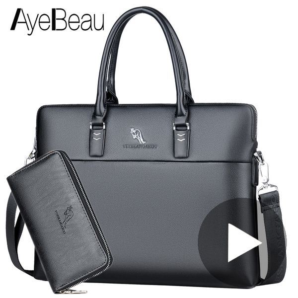 

black work hand business office male messenger bag men briefcase for document lapcomputer handbag a4 partfel portfolio 2020