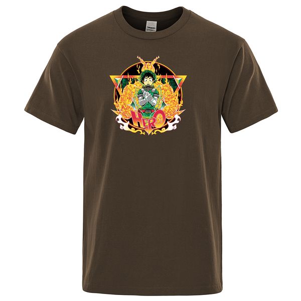 

my hero academia summer for japan anime short sleeve fashion tees cartoon male streetwear sport hooded sweatshirt hoodie men t shirt