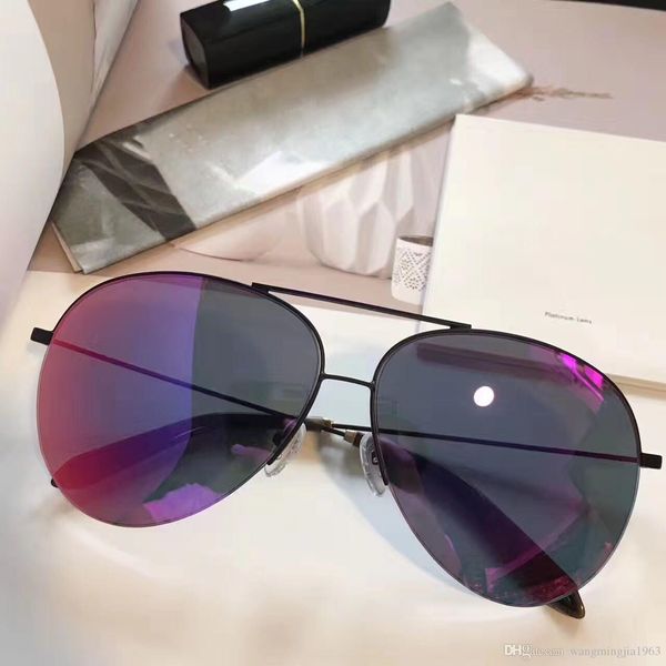 

new mens sunglasses men sunglasses fashion style uv400 lens protects eyes gafas de sol lunettes de soleil with case 012, White;black