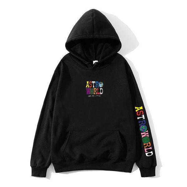

men's scott pullover letters here travis you astroworld streetwear sweatshirts fashion hoodies are hoodie hope drlie, Black;white