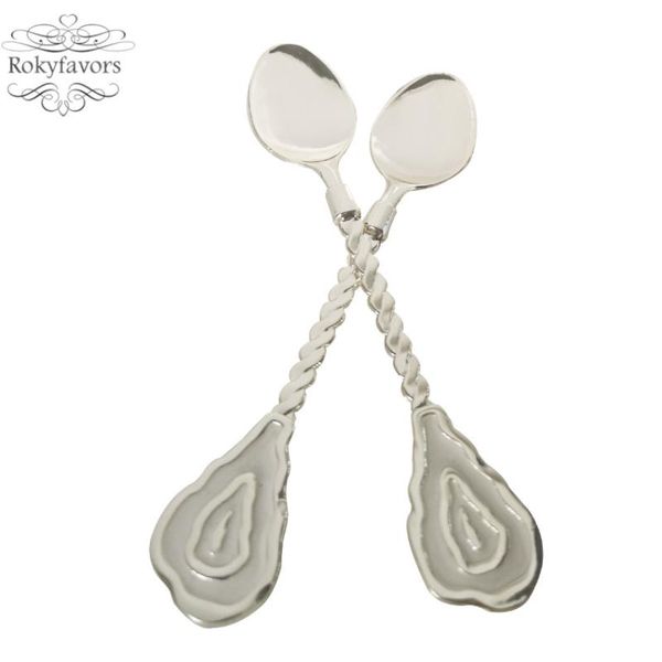 

2pcs personalized zinc alloy spoon baby shower anniversary birthday gift children's day gift ideas