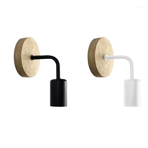 

wall lamp 220v wood creative industrial retro iron bedside no light source bedroom decor vintage light1