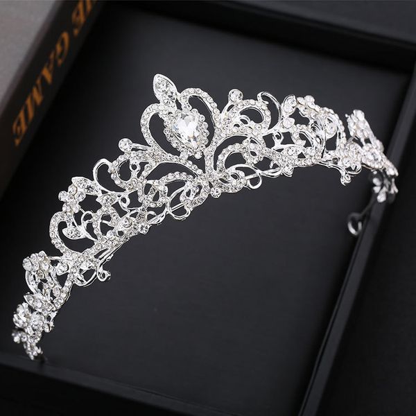 

bridal crown korean hairband big crown headdress wedding modeling queen crown wedding dress accessories