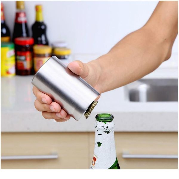 

magnetic matic bottle opener fast beer wine push down opener bar kitchen bar tools acc bbymav