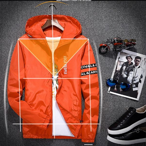 

men hooded thin jackets outwear casual coats large size men red light thiner coats autumn casual jackets size 5xl, Black;brown