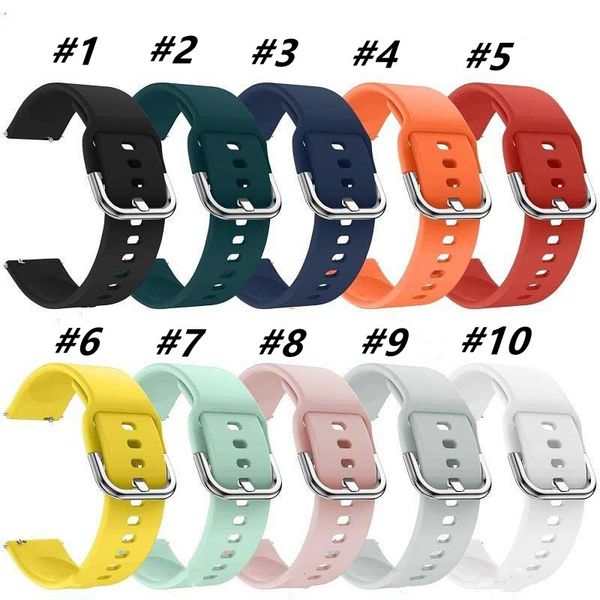 

watch band bracelet soft silicone for samsung galaxy watch active 42mm gear s2 sport strap for huami amazfit bip/amazfit 2 smart watch belts