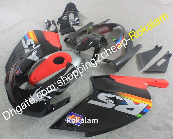 Bodywork para Aprilia RS125 2001 2002 2003 2004 2005 Rs 125 01 02 04 05 ABS Racing Motocicleta Red Black Fairing Kit