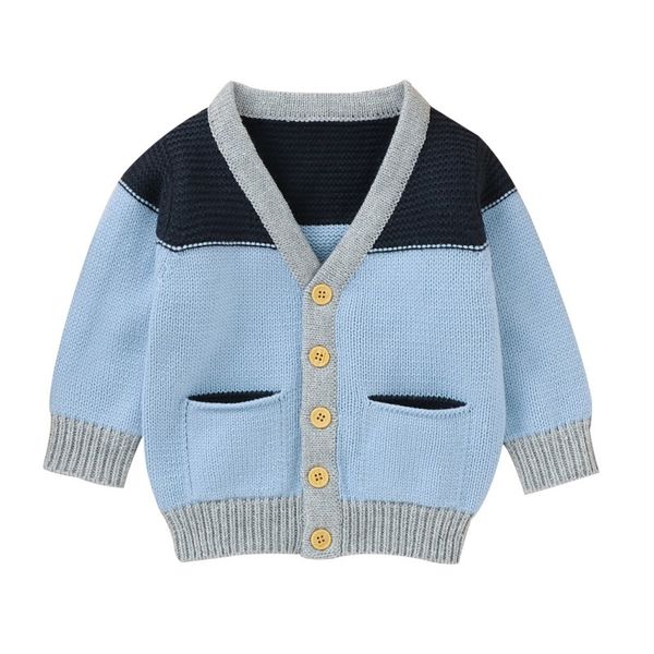

kids sweatshirt baby boy girl cardigan baby sweater outerwear baby sweater coat boys girls autumn children knitted outerwear 1029, Blue;gray