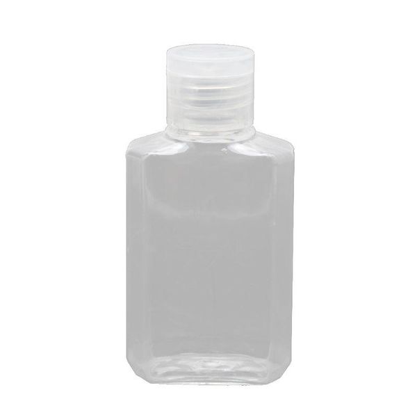 

5pcs 60ml empty hand sanitizer dispenser travel size flip cap reusable bottles
