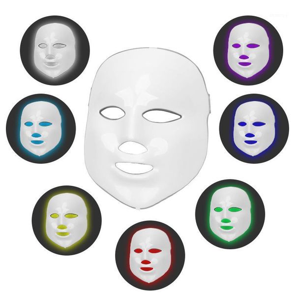 

beauty pn led facial mask therapy 7 colors light skin care rejuvenation wrinkle acne removal face beauty1