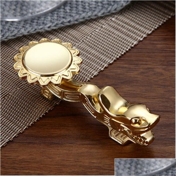 

creative metal dragon shape chopsticks holder chinese traditional gold chopsticks rack frame rest stand craft t jllssd mywjqq