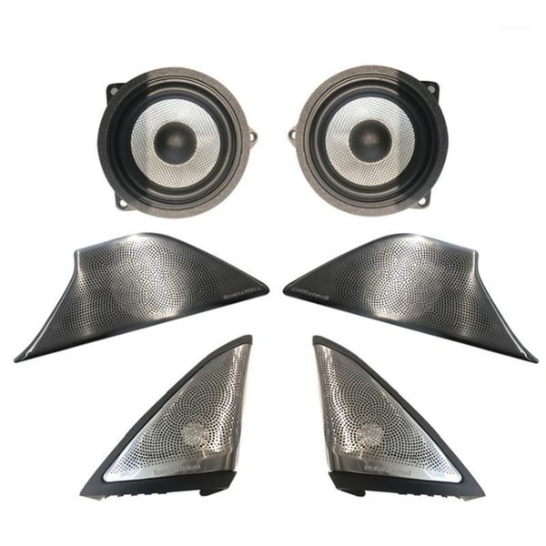 

g38 g30 door panel speaker for 5 series diamond dome tweeters synchronized with ambient light car speaker led tweeter light1