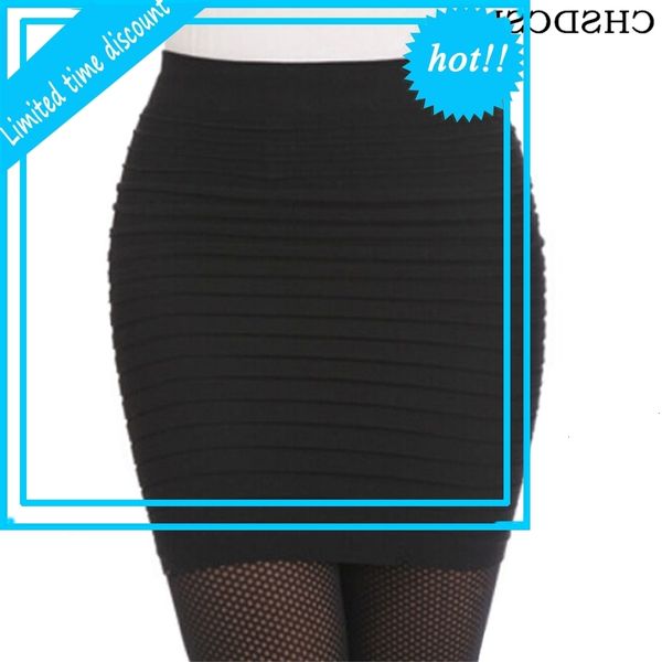 

chsdcsi mode slim solid kokerrok mini wife saiaslady high tail empire womens bandage black bodycon rokken