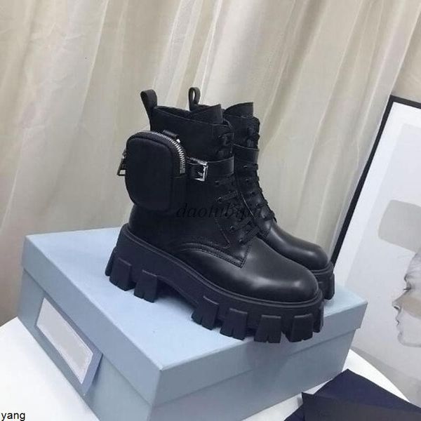 

women designers rois boots ankle nylon combat boot and martin boots designers winter martin ankle nylon bouch attached shoes ge1, Black