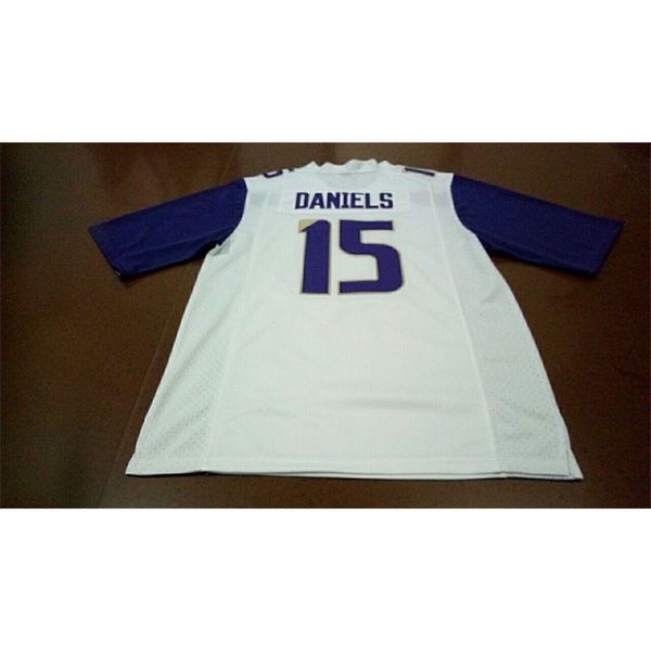 

men #15 darrell daniels black white or purple washingtonn huskies alumni college jersey or custom any name or number jersey
