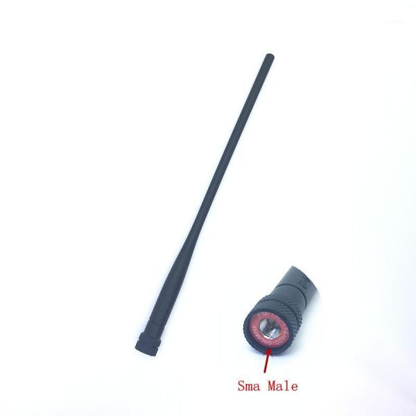 

walkie talkie original rubber long whip antenna sma male uhf vhf 144/430 mhz for wouxun kg-uv8d kg-uv6d kg-uv9d yaesu etc talkie1