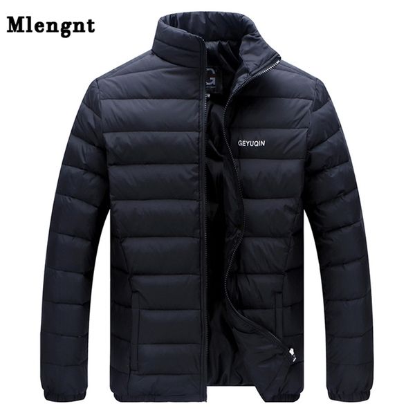 

big size white duck down men's winter jacket ultralight down jacket casual outerwear snow warm fur collar brand coat parkas 201223, Black