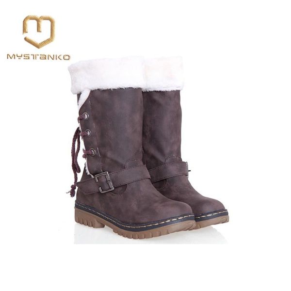 

boots womens winter knee high lift flat snow on legs very large size women's shoes motorcycle boots. xdx-057, Black