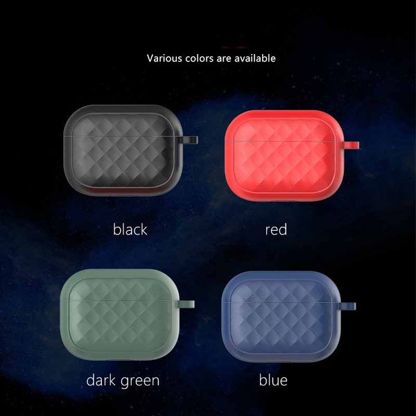 

airpods pro protective sleeve wireless bluetooth headset cover airpods 1/2 case headphones armor drop resistance sets 4 colors