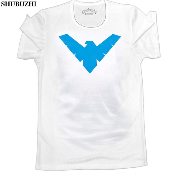 

streetwear short sleeve tees nightwing logo t shirt short sleeves shirts men casual t-shirt euro size sport hooded sweatshirt hoodie