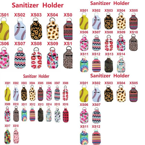 

30ml bottle sleeve rts portable diving material cover sanitizer holder sleeves small size various colors styles 1 7js b2