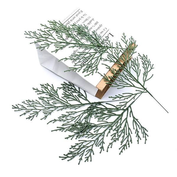 

2pcs мини рождественской елки главная украшения аксессуары свадебные декоративные цветы венки вазы для скрапбукинга искусственные растения w