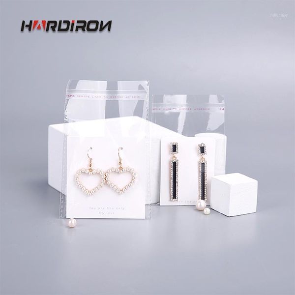 

hardiron opp transparent plastic self adhesive bag jewelry candy packaging bag resealable gift cookie packaging bags1