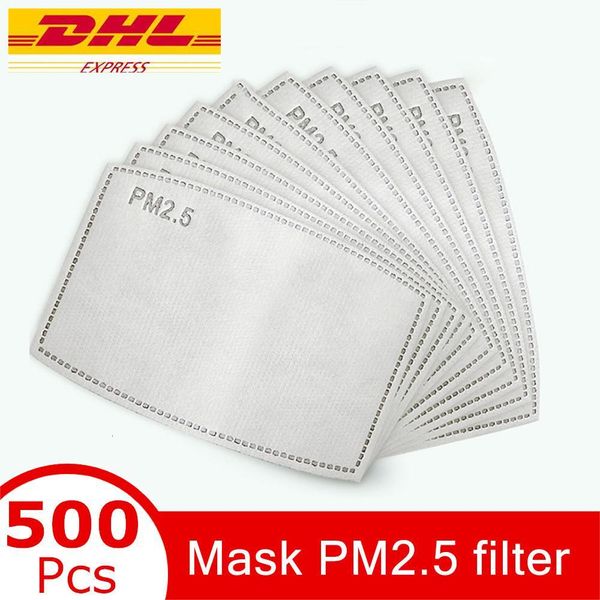 

haze pm2.5 filter pad for mask anti mask pad replaceable filter-slice 5layers non-woven activated carbon filte