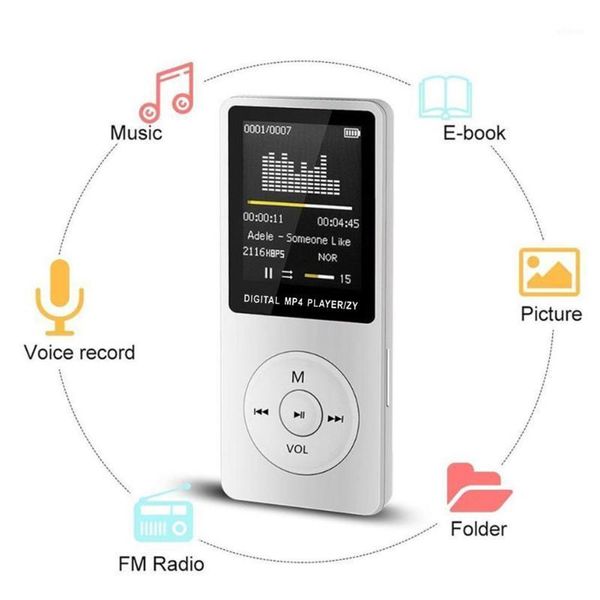 

1.8inch ultra-thin media fashion music player movie portable with fm radio digital hifi mp31