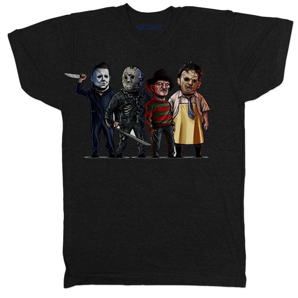 

halloween scream friday 13th film movie horror chucky freddy cartoon fashionable summer casual hipster sport sweatshirt hoodie t shirt