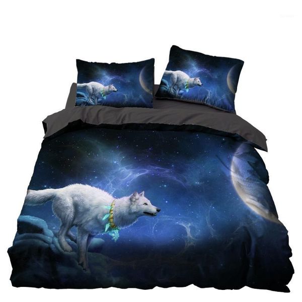 

wolf totem dream-catcher moon bedding set bedroom decor doona quilt cover hypoallergenic 1pc duvet cover with pillowcase1