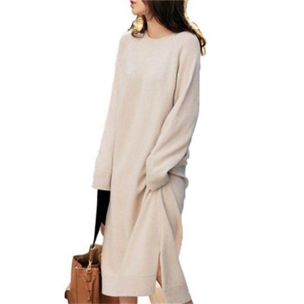 

2021 new women's jersey fashion ladies'casual loosey sleeves long black autumn mesh dresses wxf717 9mg2, Black;gray