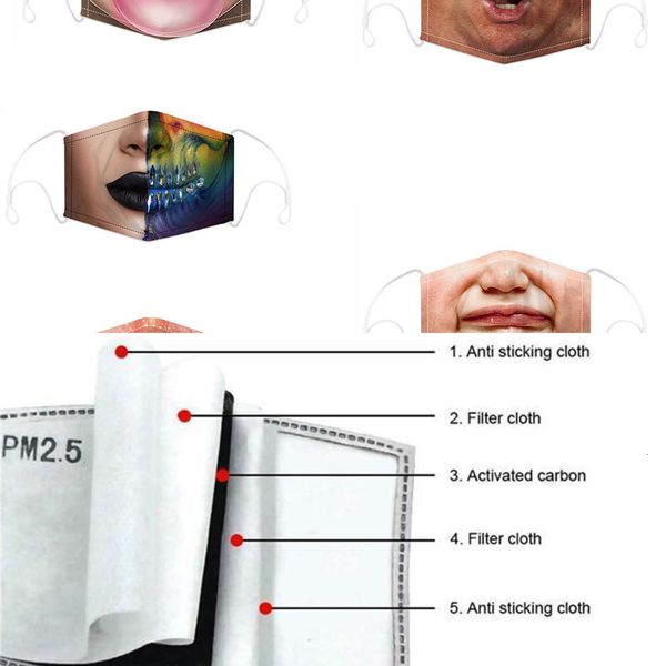 

activated ble breathable dustproof protective kids masks pm2.5 carbon filter mask gasket 4 9hwj l4iv