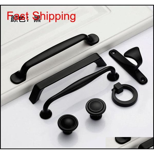 

aluminum black paint cabinet doors handles pulls for cabinets shoe cabinets, wardrobes pulls holder drawers hold qylqwf yh_pack