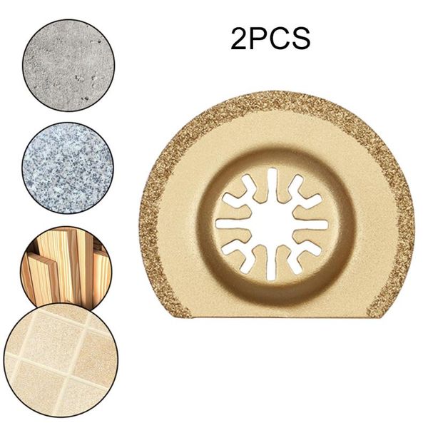 

2pc 63mm grout blades for fein multimaster moss oscillating multitool carbide blade multitool accepting for blades