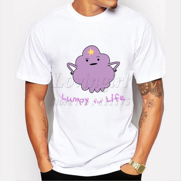 

2018 fashion men's short sleeve lumpy for life t-shirt funny tee shirts hipster o-neck popular sport hooded sweatshirt hoodie