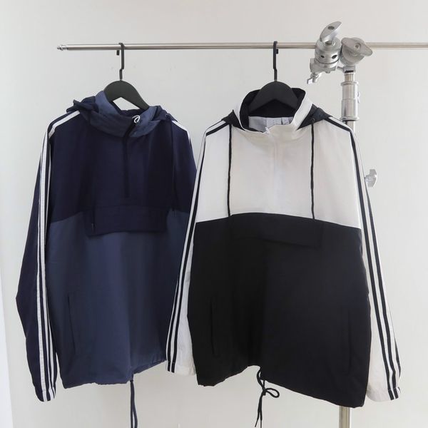 

2020 men long sleeve baseball bomber half zipper jacket thin slim jackets windbreaker zipper windbreaker jacket male outwear brand 5663, Black;brown