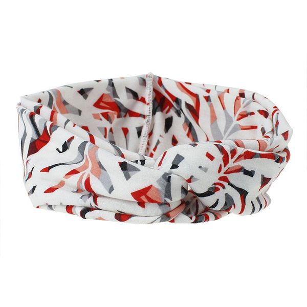 

bohe women cross knotted headband girls elastic stretch floral print hair ribbon wide hair band for sport yoga hair accessory q sqcdxq