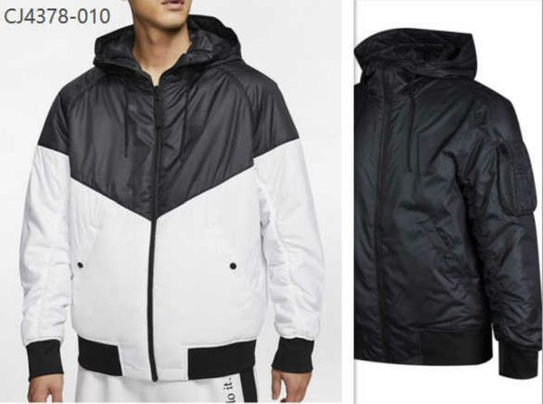 

fashion mens just buy it jacket casual winter keep warm coats with hoodie new arrival men jackets wear on both sides coats, Black;brown