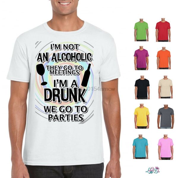 

i'm not an alcoholic i'm a drunk ladies mens funny drink hoodie designers t shirts sweatshirt