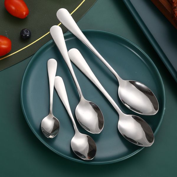 

stainless steel spoon teaspoon silver 12.5-21cm 1221773