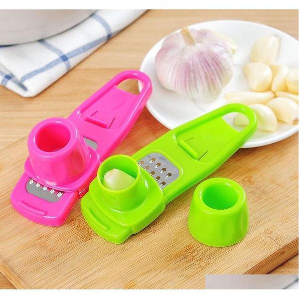 

candy color kitchen accessories plastic ginger garlic grinding tool magic sile peeler slicer cutter grat jllgba xhlight