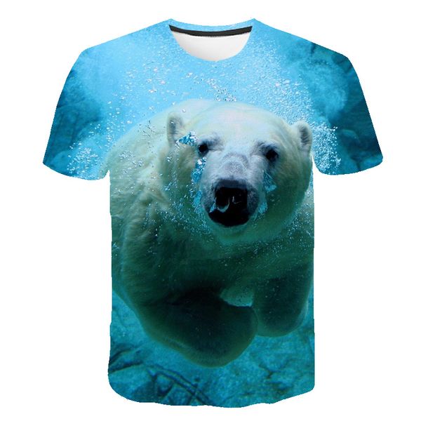 

russian bear animal 3d print shirts anime humor hentai men clothing