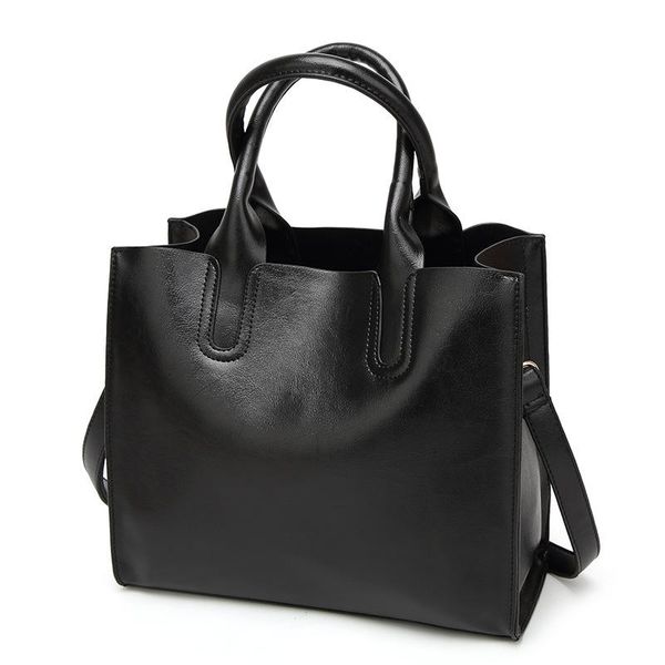 

shoulder bags style women's bag retro oil leather with large capacity
