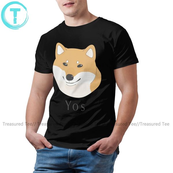 

сиба-ину футболка yos выжидать meme футболка streetwear fun tee shirt 100 процент printed мужские 5x tshirt спорт толстовка с капюшоном толс