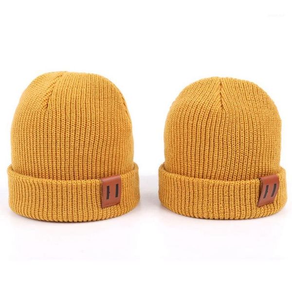 

baby hat newborn hat baby cap kids winter hats solid warm bonnet enfant toddler beanie kids cap winter hats for boys beanie1, Yellow
