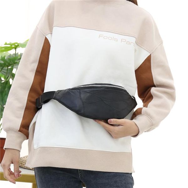 

heflashor holographic fanny pack hologram waist bag laser pu beach traverl banana hip bum zip waistbags women belt bag for girls