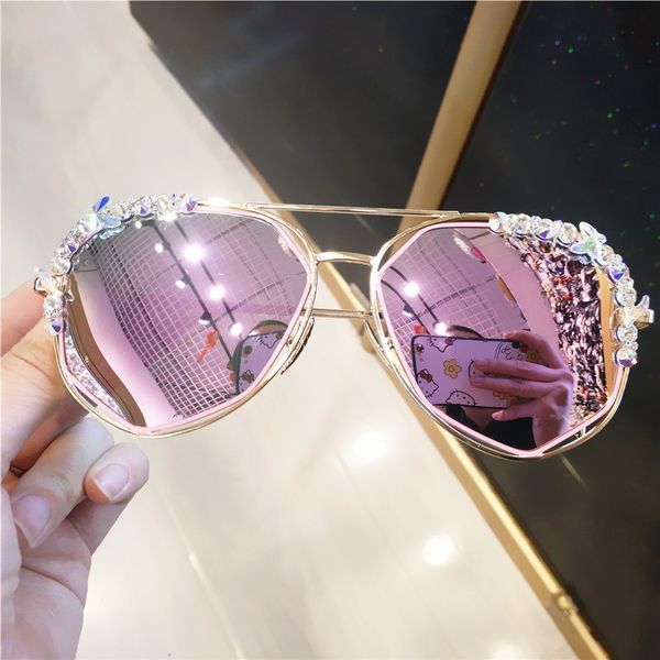 

rhinestone polarized square women sunglasses brand designer luxury pink ladies sun glasses girls shades oculos de sol feminino, White;black