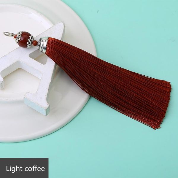 

2pcs new style lobster clasp tassel diy curtain garment clothes bag car decorative craft supplies classical style tassel pendant h sqcaul