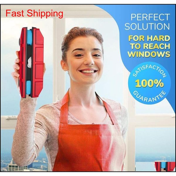 

magnetic window cleaner squeegee cleaning brushes tools for single glazed glass suitable for windows sliding door qylbpm new_dhbest